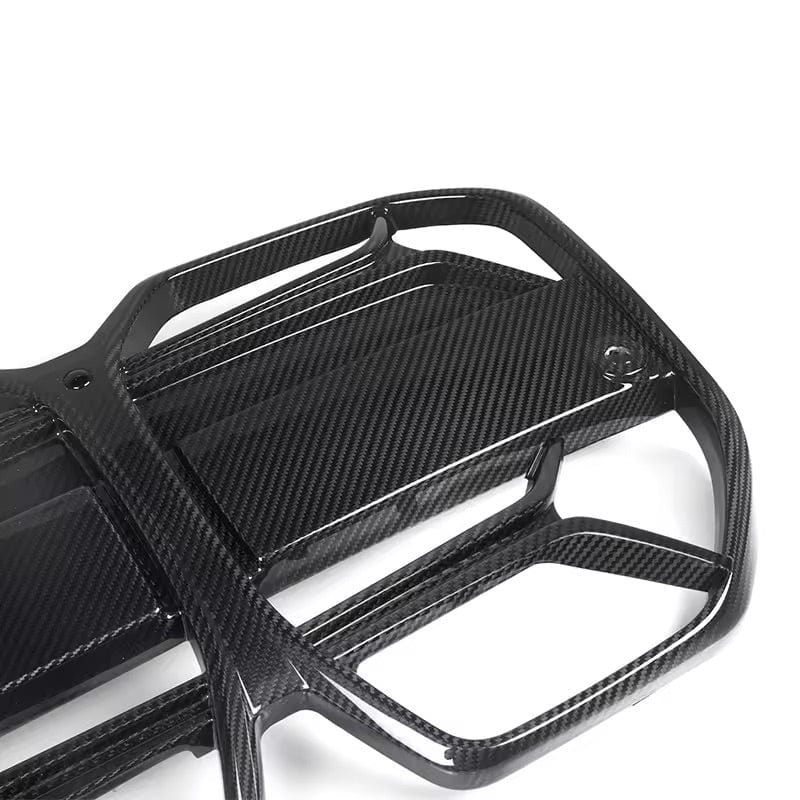 BMW I4/I4 M50 (G26) CSL Style Carbon Fibre Front Grille - Twenty Two Tuning Front Grille
