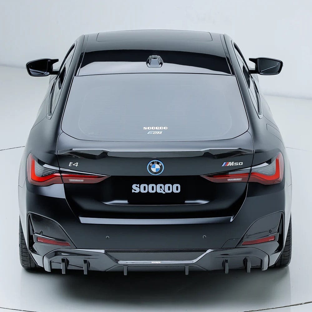 BMW I4/I4 M50 (G26) SOOQOO Carbon Fibre Rear Diffuser - SOOQOO Rear Diffuser