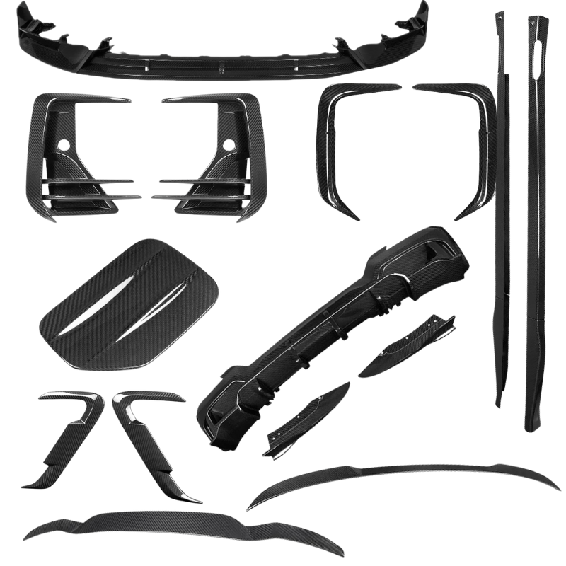 BMW IX3 (G08) SOOQOO Carbon Fibre Full Body Kit - SOOQOO Full Styling Kit