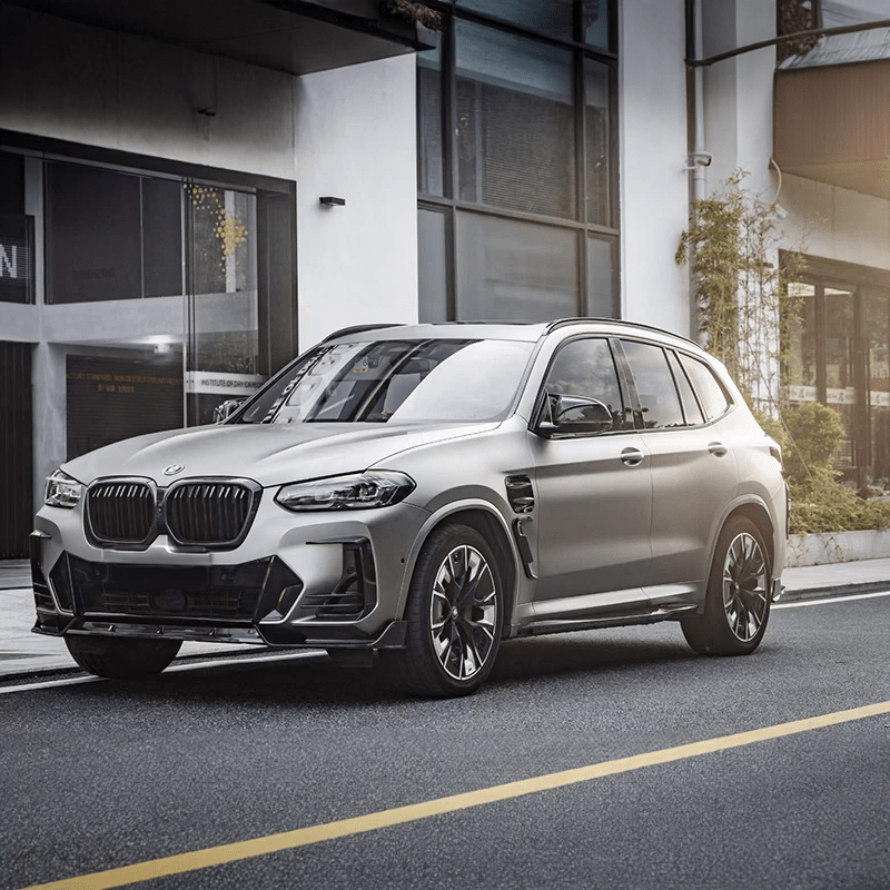 BMW iX3(G08)用 225/60R18 104V ヨコハマ ブルーアース4S AW21 マイン BMW IX3 (G08) SOOQOO Carbon Fibre Full Body Kit