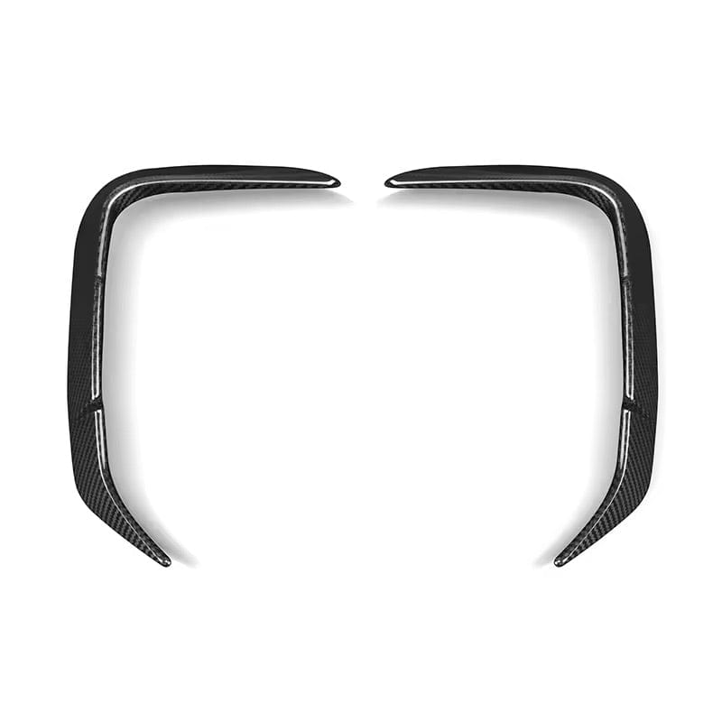 BMW IX3 (G08) SOOQOO Carbon Fibre Rear Bumper Canards - SOOQOO Rear Canards