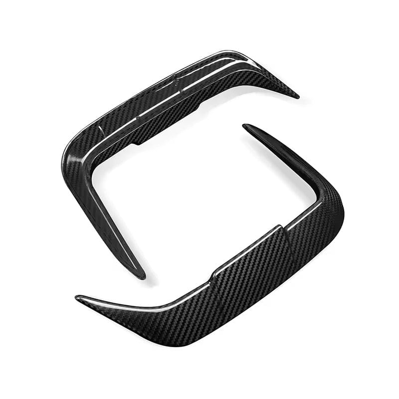 BMW IX3 (G08) SOOQOO Carbon Fibre Rear Bumper Canards - SOOQOO Rear Canards