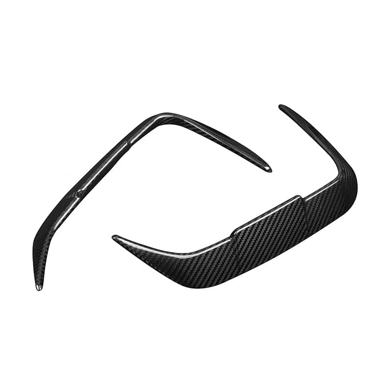 BMW IX3 (G08) SOOQOO Carbon Fibre Rear Bumper Canards - SOOQOO Rear Canards
