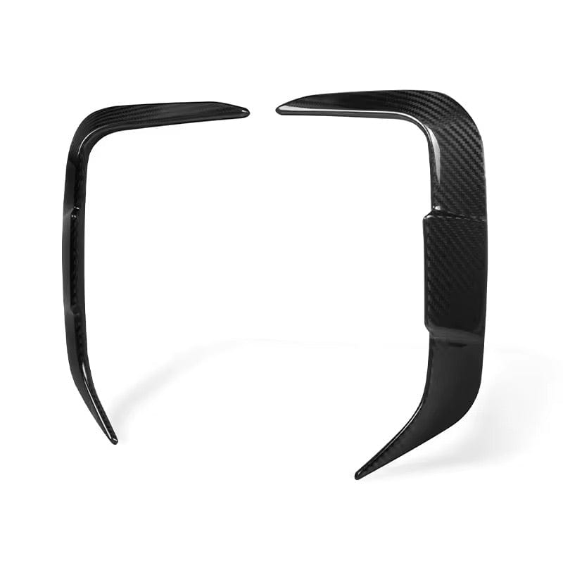 BMW IX3 (G08) SOOQOO Carbon Fibre Rear Bumper Canards - SOOQOO Rear Canards