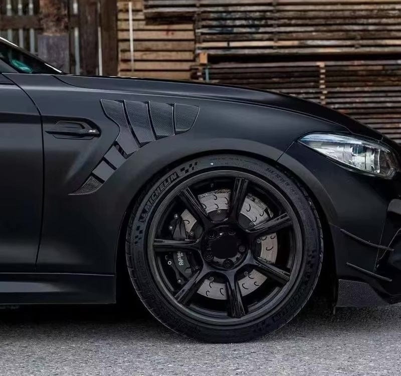 BMW M2 (F87) Alpha-N Style Carbon Fiber Fender Set - Twenty Two Tuning Front Fenders Complete