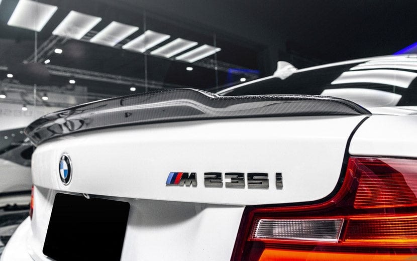 BMW M2 (F87) Exotics Style Carbon Fibre Rear Spoiler - Twenty Two Tuning Rear Spoiler