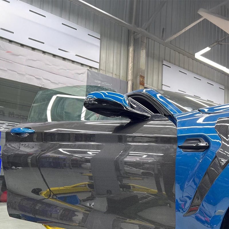 BMW M2 (F87) OEM+ Carbon Fibre Full Replacement Doors - Twenty Two Tuning Mirror Covers