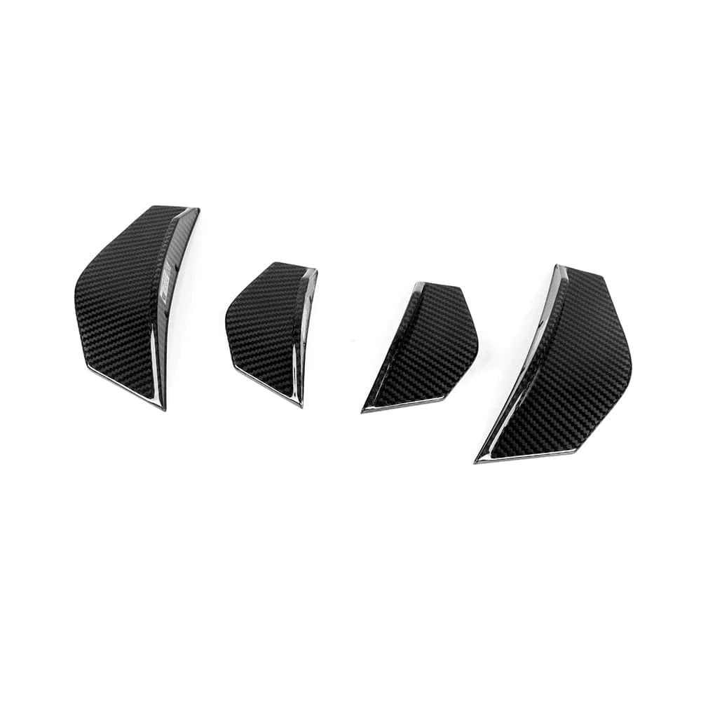 BMW M2 (F87) SOOQOO Carbon Fiber Front Bumper Side Canards - SOOQOO Official Front Canards/Bumper Inserts