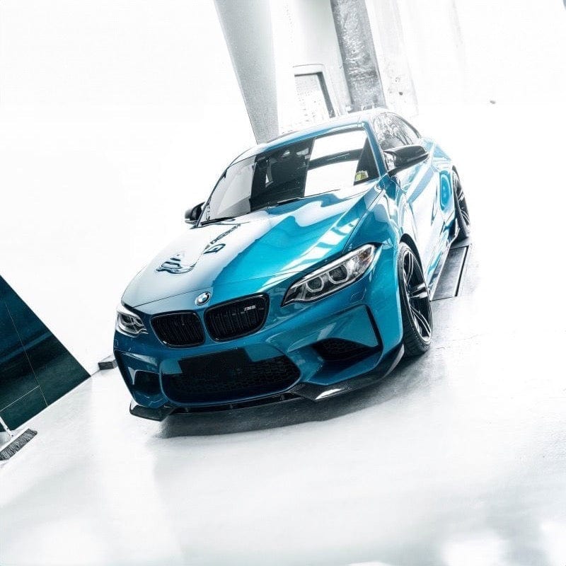 BMW M2 (F87) Vorsteiner Style Carbon Fibre Front Lip - Twenty Two Tuning Front Lip