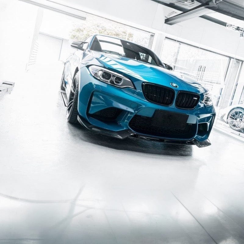 BMW M2 (F87) Vorsteiner Style Carbon Fibre Front Lip - Twenty Two Tuning Front Lip
