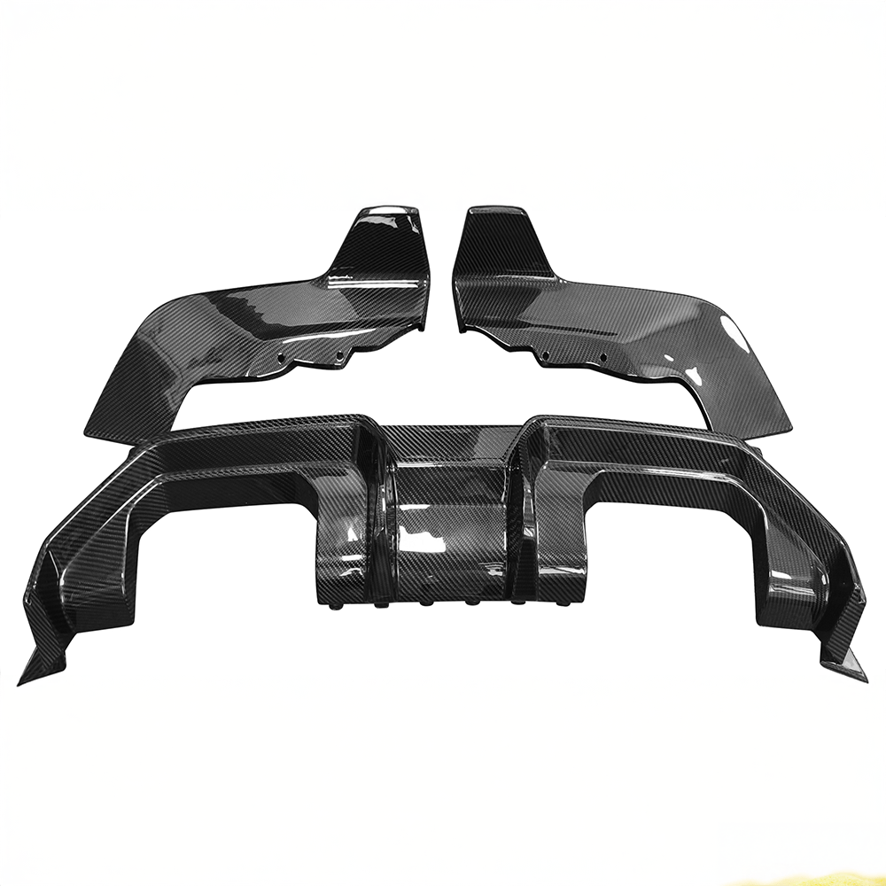 BMW M2 (G87) Adro V1 Style Carbon Fiber Rear Diffuser - Twenty Two Tuning Rear Diffuser