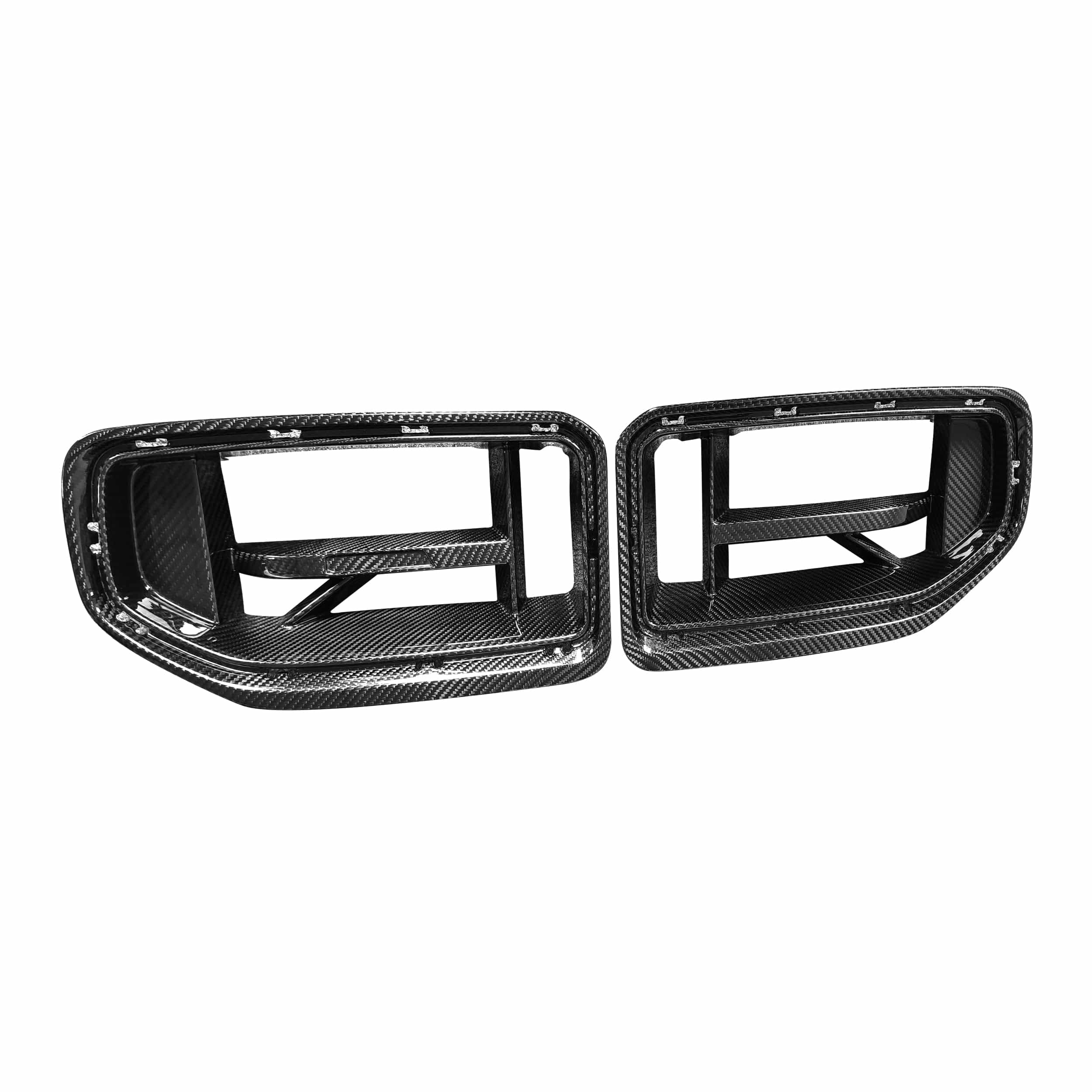 BMW M2 (G87) CS-B Style Carbon Fibre Grille Trims - Twenty Two Tuning Front Grille