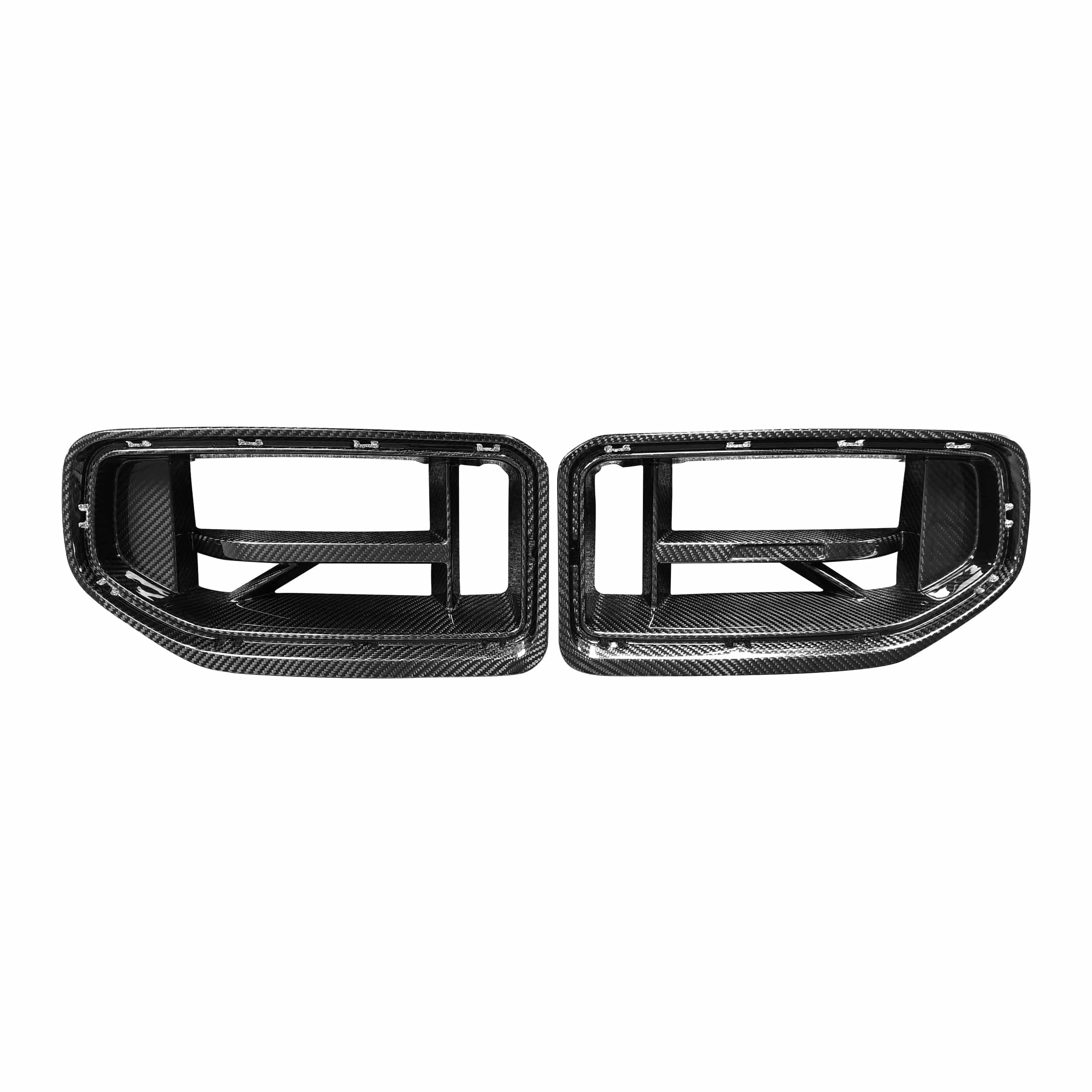 BMW M2 (G87) CS-B Style Carbon Fibre Grille Trims - Twenty Two Tuning Front Grille