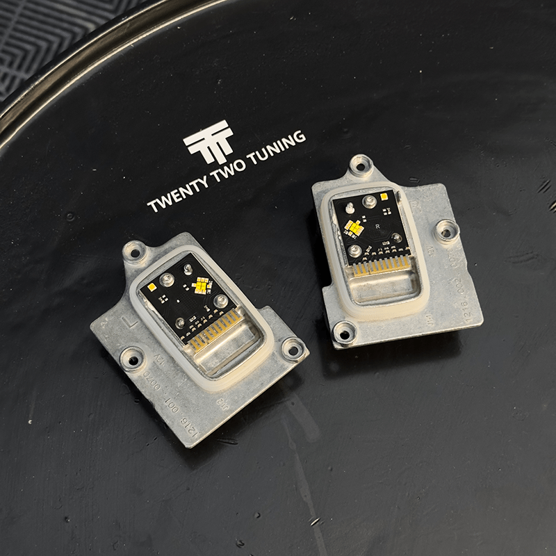 BMW M2 (G87) CSL Yellow DRL Headlight Module Replacements - EXL Design DRLs