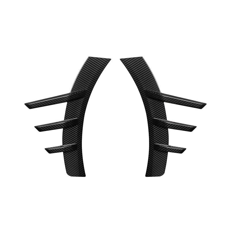 BMW M2 (G87) M Performance Style Carbon Fibre Rear Bumper Canards - Twenty Two Tuning Rear Canards