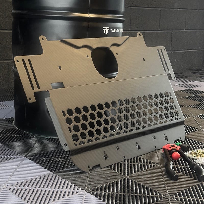 BMW M2 (G87) M Performance Style Carbon Fibre Underhood Sheild - Twenty Two Tuning Engine Bay