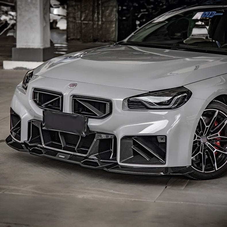 BMW M2 (G87) SOOQOO Carbon Fibre Front Bumper Centre Trim - SOOQOO Front Grille