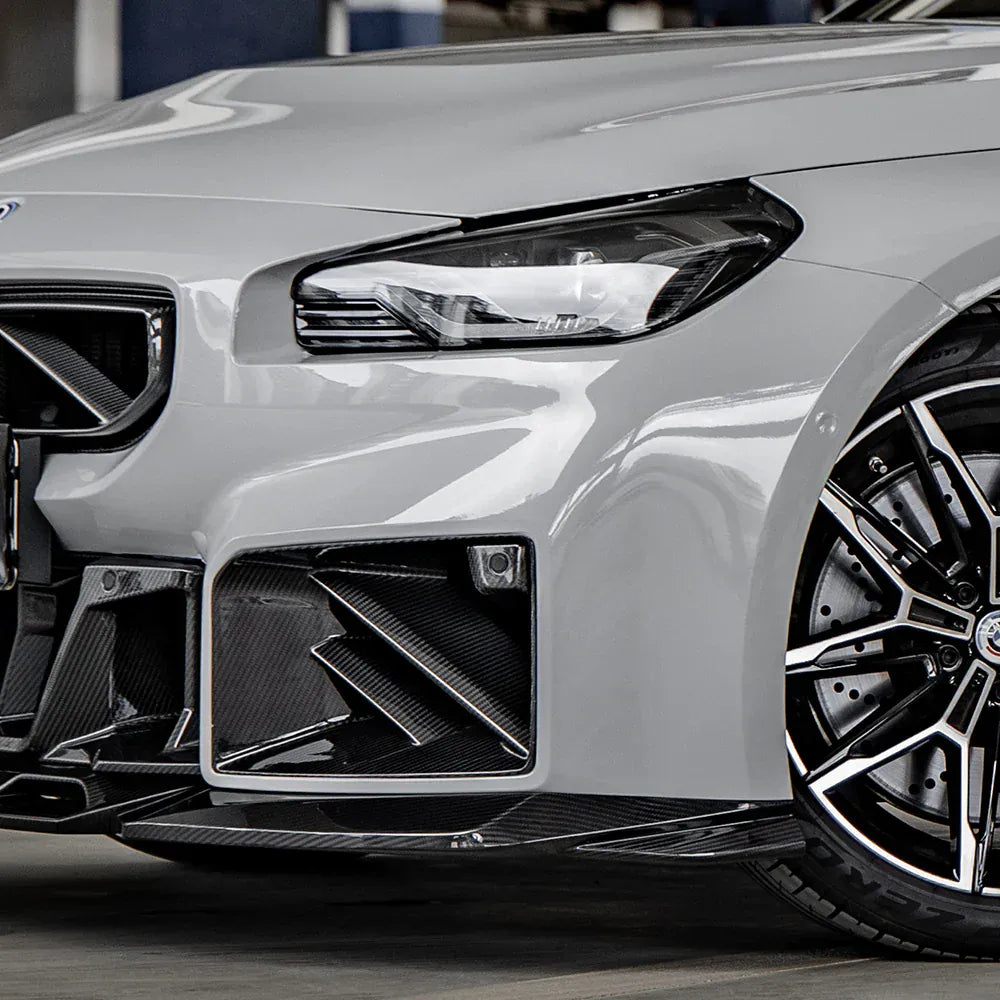 BMW M2 (G87) SOOQOO Type-A Carbon Fibre Front Lip Spoiler - SOOQOO Official Front Lip