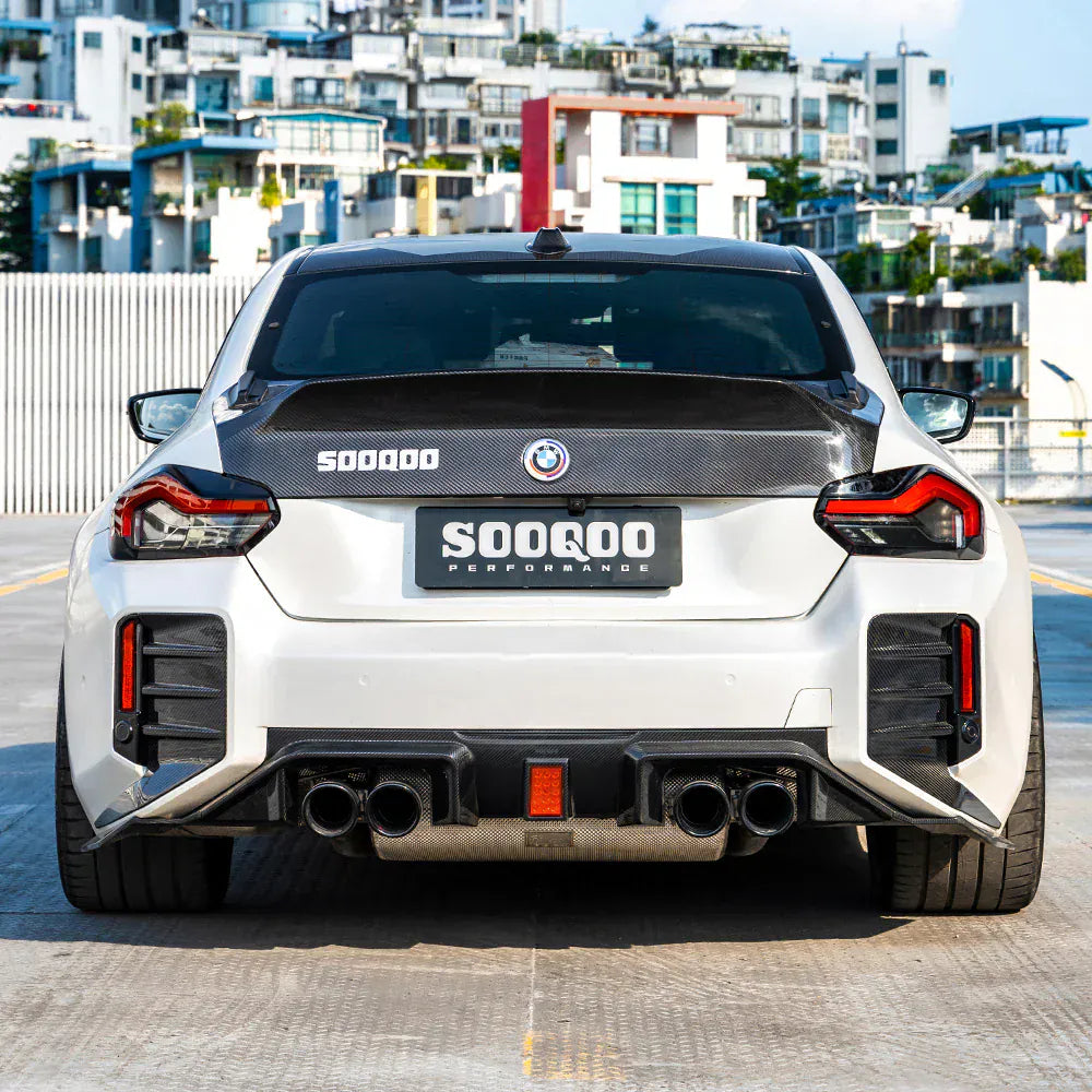 BMW M2 (G87) SOOQOO V3 Carbon Fiber Rear Diffuser - SOOQOO Official Rear Diffuser