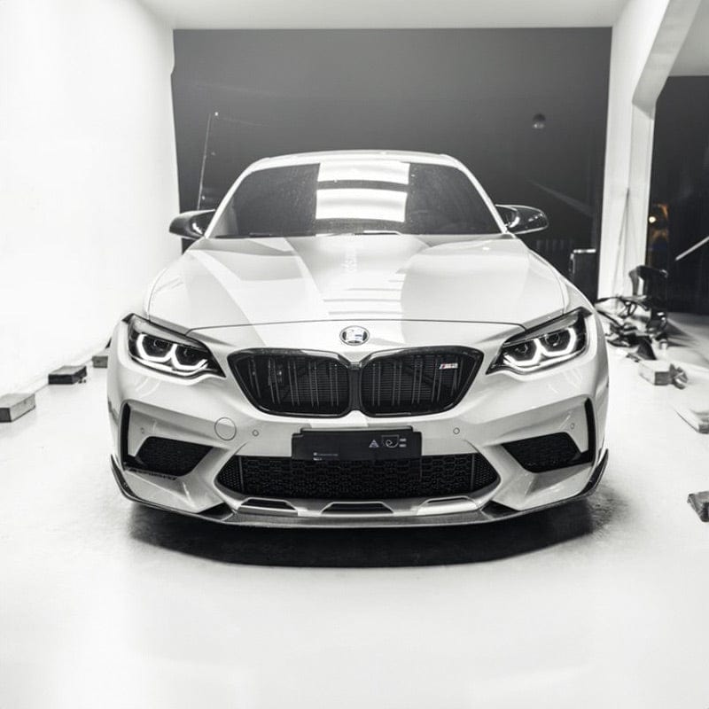 BMW M2/M2C (F87) CS Style Carbon Fibre Front Lip - Twenty Two Tuning Front Lip