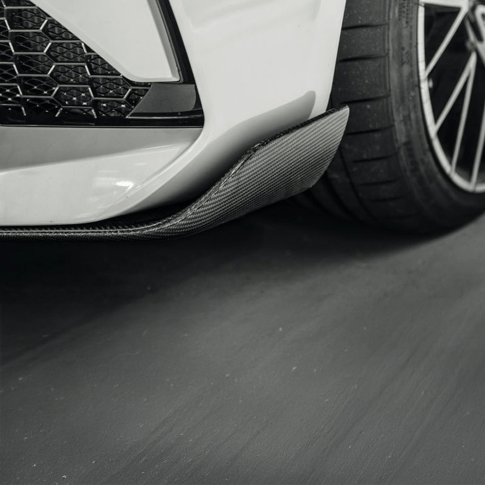 BMW M2/M2C (F87) M Performance Style Carbon Fibre Front Lip Spoiler - Twenty Two Tuning Front Lip