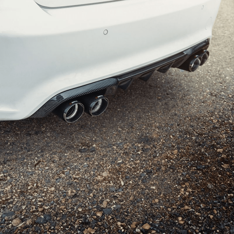 BMW M2/M2C (F87) M Performance Style Carbon Fibre Rear Diffuser - Twenty Two Tuning Rear Diffuser
