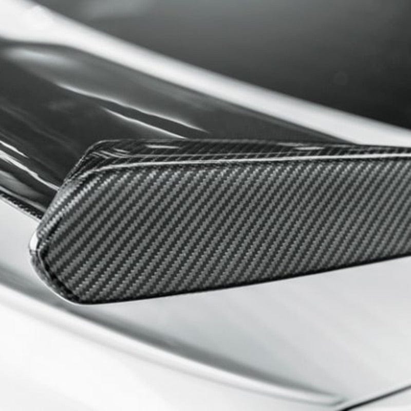 BMW M2/M2C (F87) M Performance Throughflow Style Carbon Fiber Rear Trunk Spoiler - Twenty Two Tuning Rear Spoiler