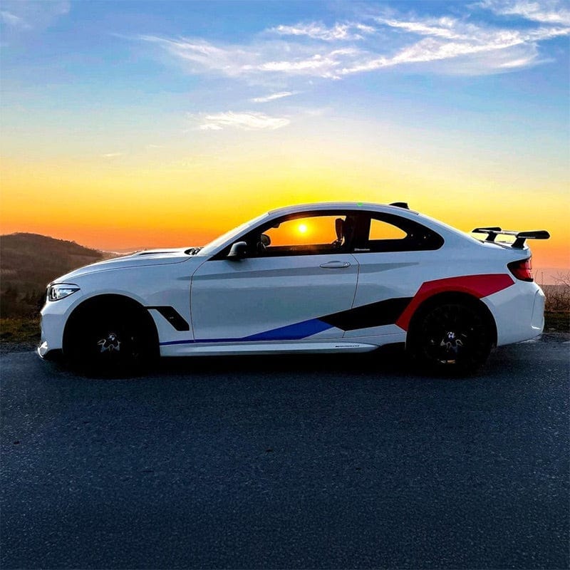 BMW M2/M2C (F87) M Performance Throughflow Style Carbon Fiber Rear Trunk Spoiler - Twenty Two Tuning Rear Spoiler