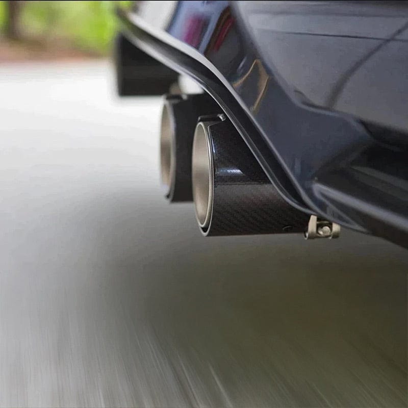 BMW M2/M2C (F87) OEM M Performance Style Carbon Fibre Exhaust Tips - Twenty Two Tuning Exhaust Tips