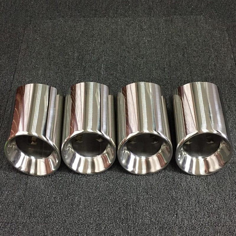 BMW M2/M2C (F87) Over-Sized Stainless Steel Exhaust Tips - Twenty Two Tuning Exhaust Tips