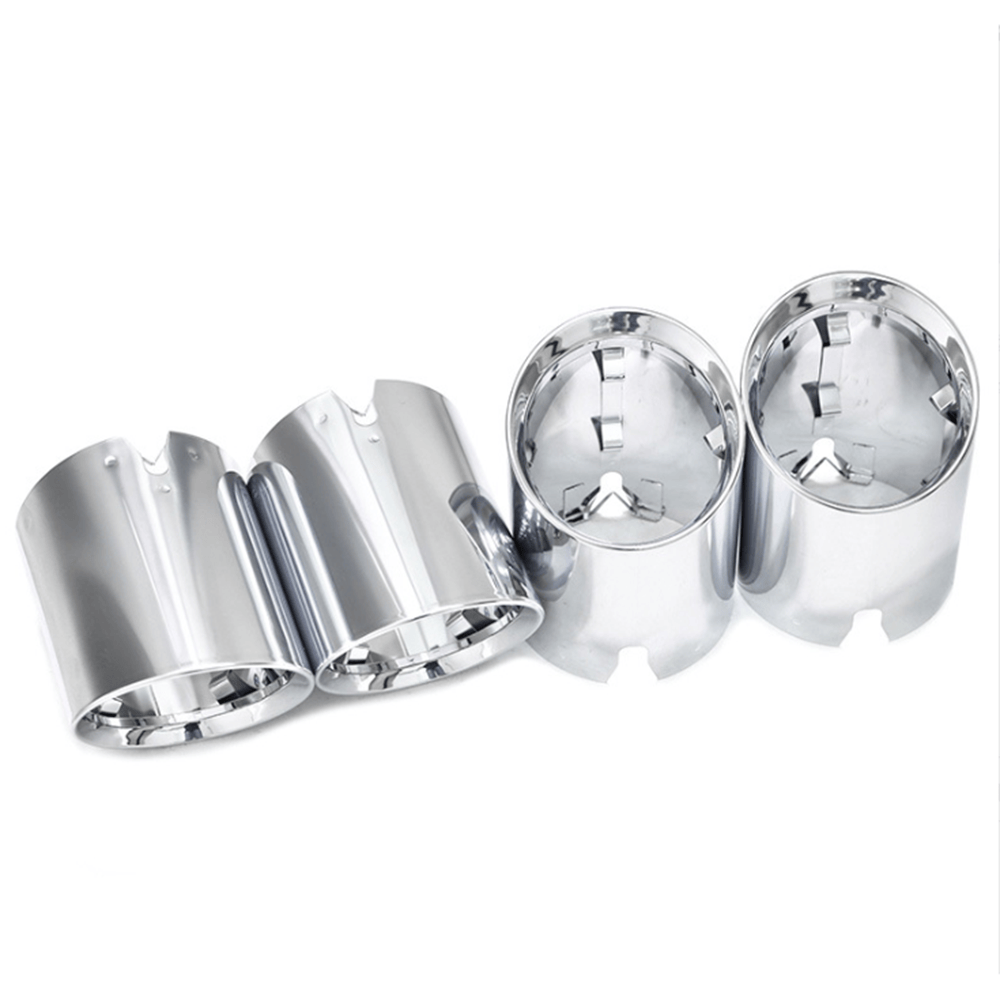 BMW M2/M3/M4 (G8X) OEM+ Polished Replacement Exhaust Tips (G87/G80/G81/G82/G83) - Twenty Two Tuning Exhaust Tips