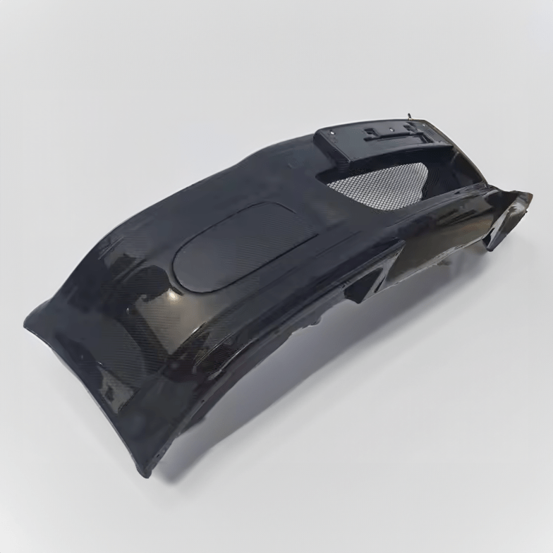 BMW M3 (E46) OEM+ Style Carbon Fibre Front Bumper - Twenty Two Tuning Front Bumper Complete