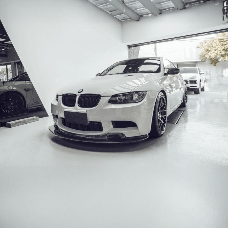 BMW M3 (E90/E92/E93) GT4 Style Carbon Fiber Front Lip Spoiler - Twenty Two Tuning Front Lip