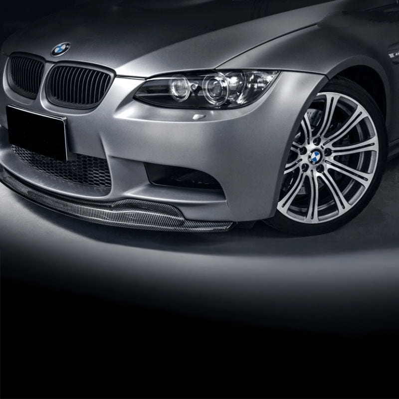BMW M3 (E90/E92/E93) GTS Style Carbon Fiber Front Lip Spoiler - Twenty Two Tuning Front Lip