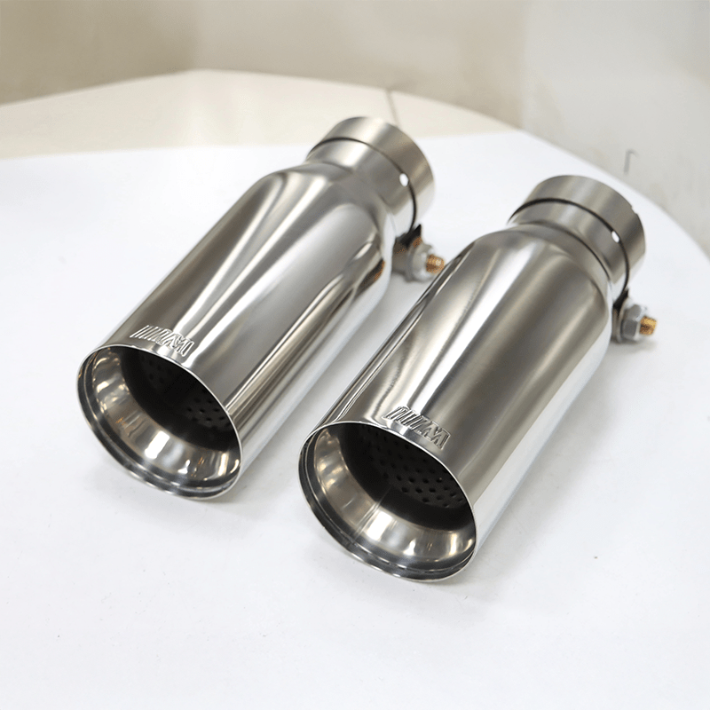 BMW M3 (E90/E92/E93) (S65) M Performance Style Stainless Steel Exhaust Tips - Twenty Two Tuning Exhaust Tips