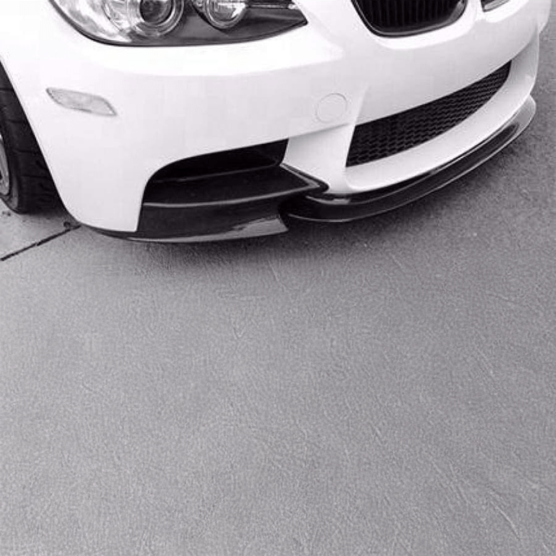 BMW M3 (E90/E92/E93) STREKKEN Style Carbon Fiber Front Lip Spoiler - Twenty Two Tuning Front Lip