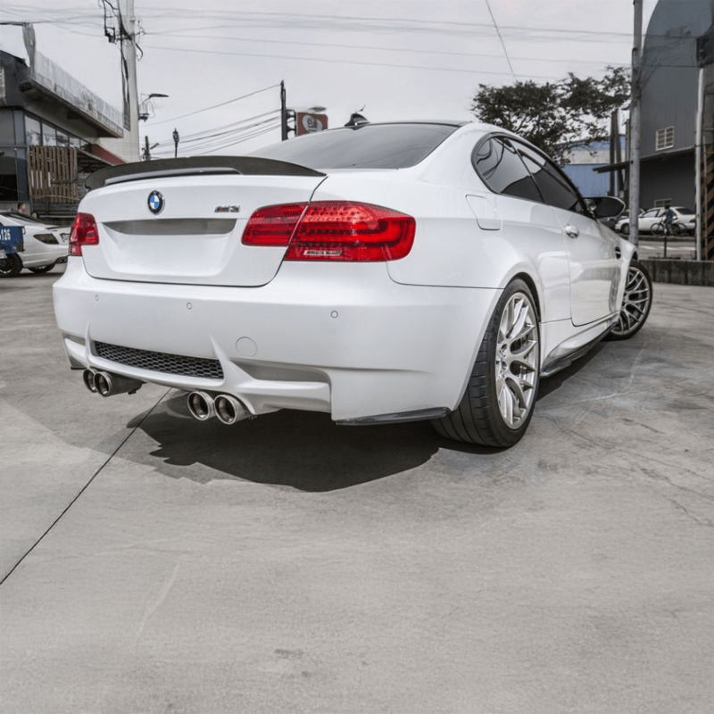 BMW M3 (E92/E93) RIA Style Carbon Fibre Rear Bumper Canards - Twenty Two Tuning Rear Canards