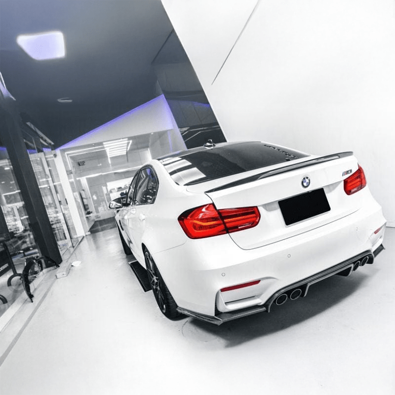 BMW M3 (F80) M Performance Style Carbon Fibre Rear Spoiler - Twenty Two Tuning Rear Spoiler