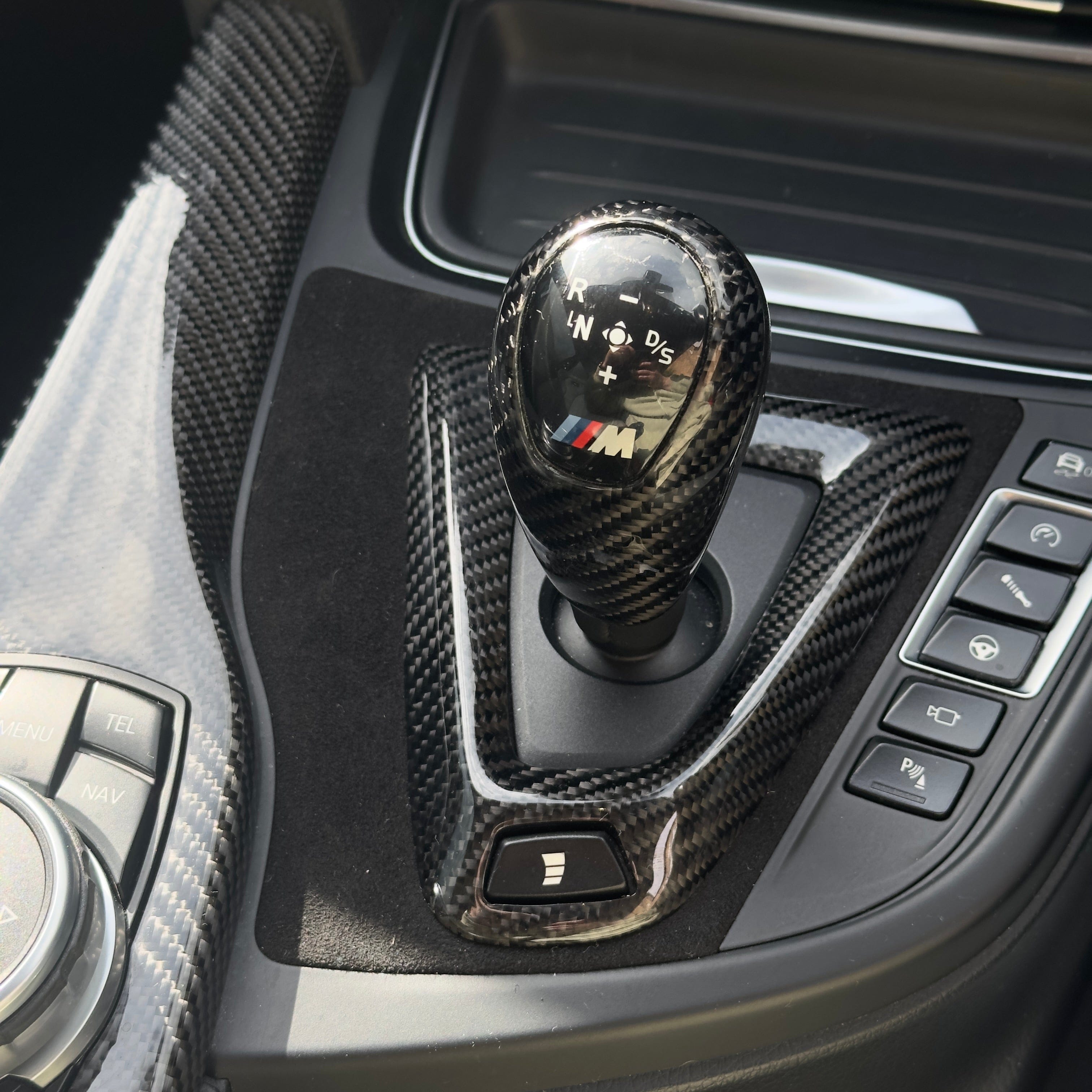 BMW M3 (F80) M Performance style Replacement Gear Selector Panel - Twenty Two Tuning Interior Parts & Accessories