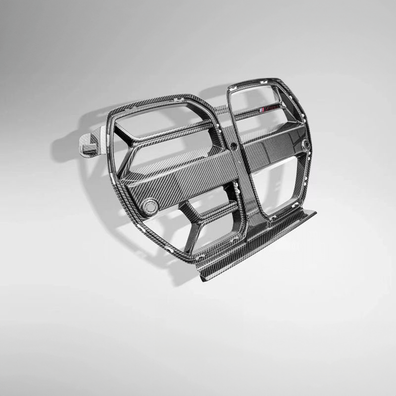 BMW M3 (G80/G81) CSL Style Carbon Fibre Replacement Front Grille - Twenty Two Tuning Front Grille