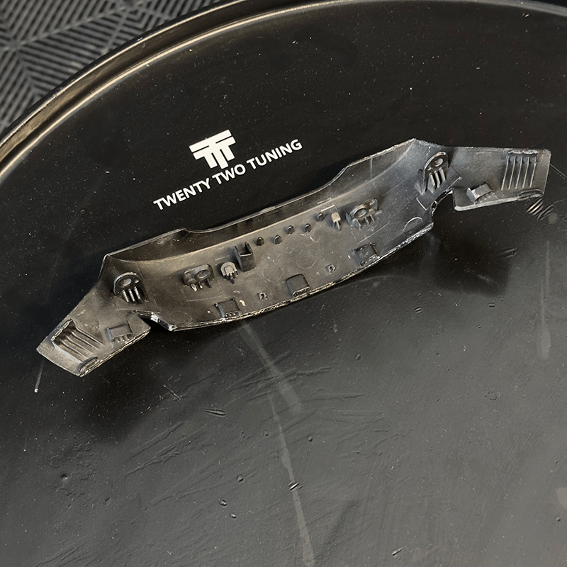 BMW M3 (G80/G81) OEM+ Carbon Fibre Upper Steering Wheel Trim - Twenty Two Tuning Interior Parts & Accessories