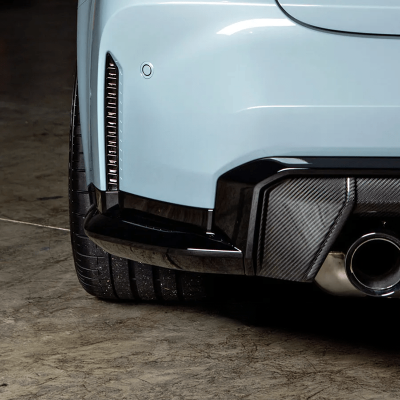 BMW M3 (G80/G81) OEM+ Gloss Black Rear Bumper Reflector Delete - Twenty Two Tuning Reflector Kit