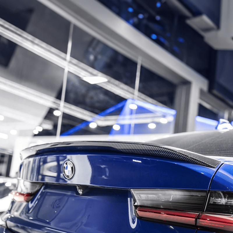 BMW M3 (G80) M Performance Style Carbon Fibre Rear Spoiler - Twenty Two Tuning Rear Spoiler