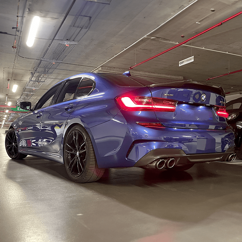 BMW M3 (G80) M4 Style Carbon Fibre Rear Spoiler - Twenty Two Tuning Rear Spoiler