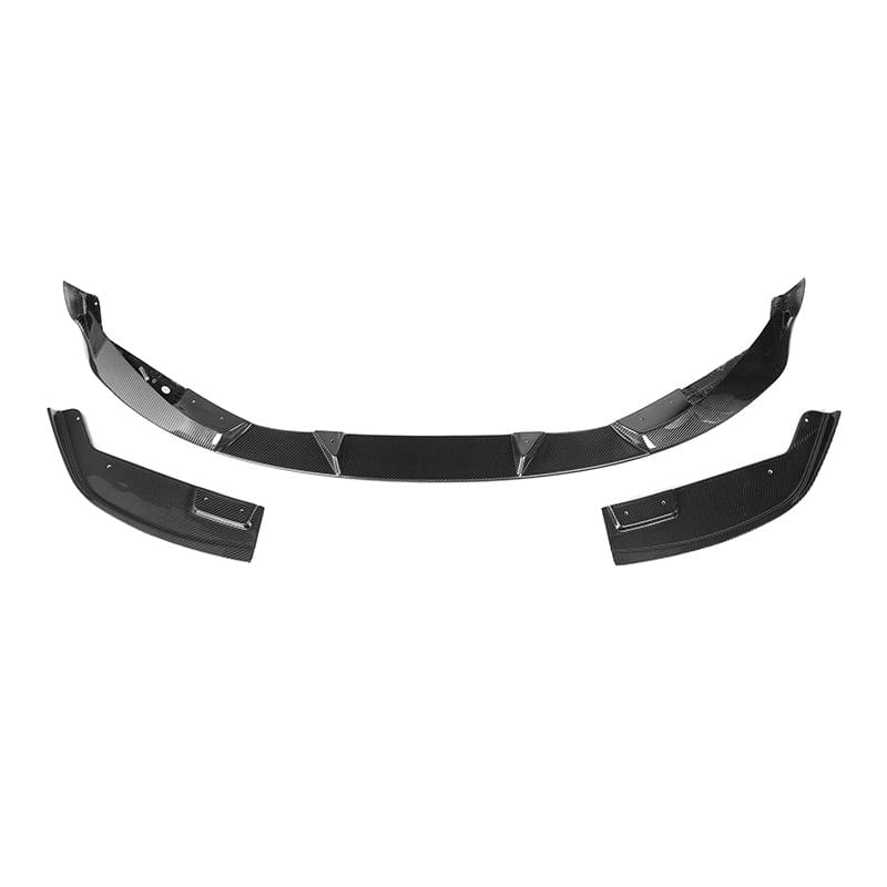 BMW M3/M4 3D Design Style Carbon Fibre Front Lip Spoiler (G80/G81/G82/G83) - Twenty Two Tuning Front Lip