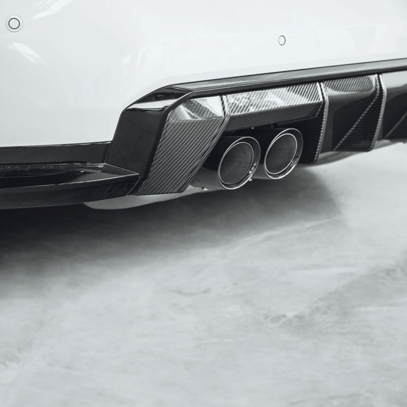BMW M3/M4 Euro Style Carbon Fibre Rear Diffuser (G80/G81/G82/G83) - Twenty Two Tuning Rear Diffuser