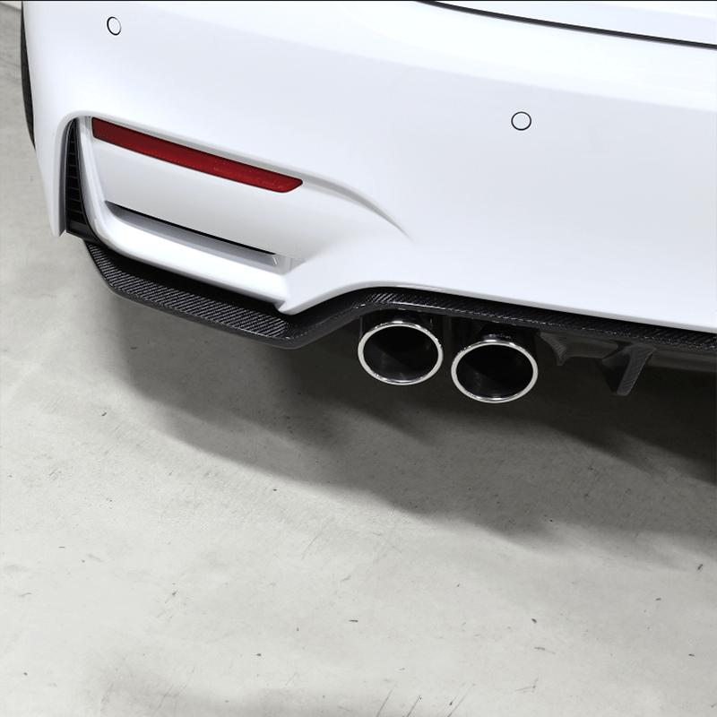 BMW M3/M4 (F80/F82/F83) 3D Design Style Carbon Fibre Rear Diffuser - Twenty Two Tuning Rear Diffuser