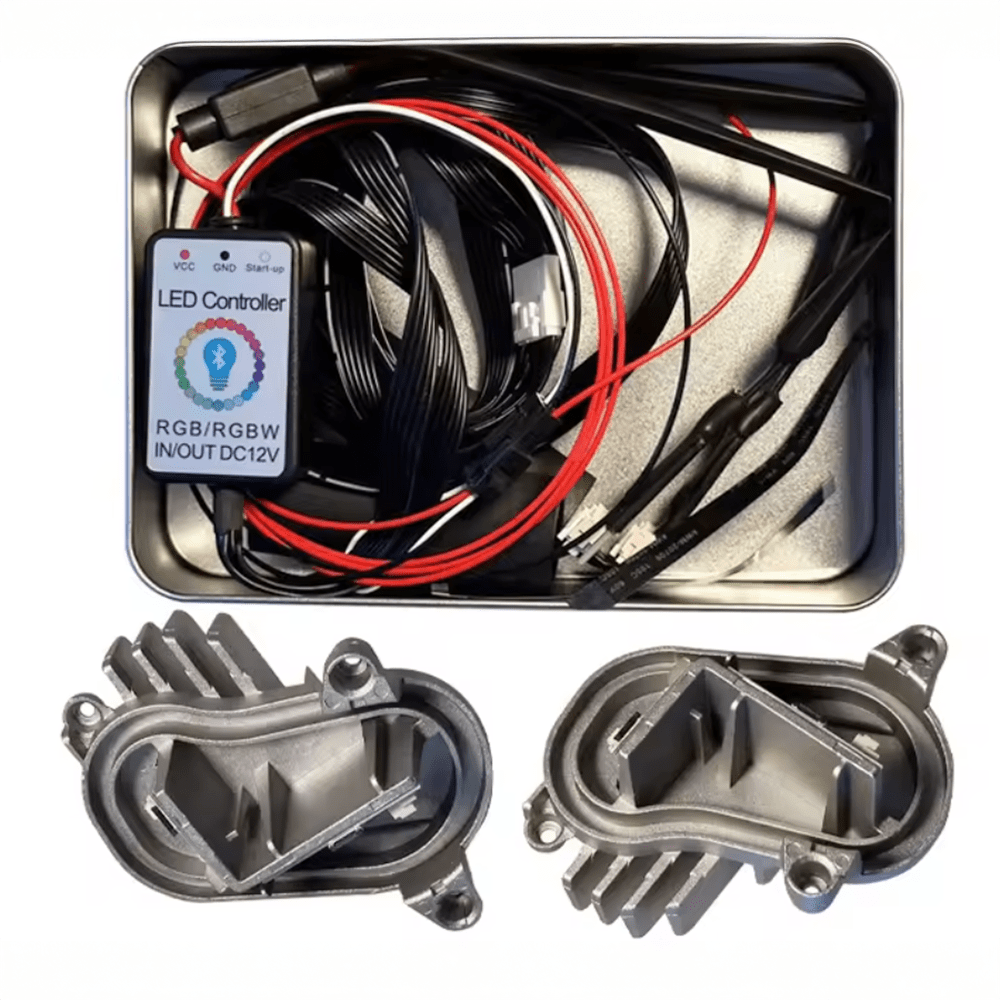 BMW M3/M4 (F80/F82/F83) CSL Yellow DRL Headlight Module Replacements (IKON Headlight) - EXL Design DRLs