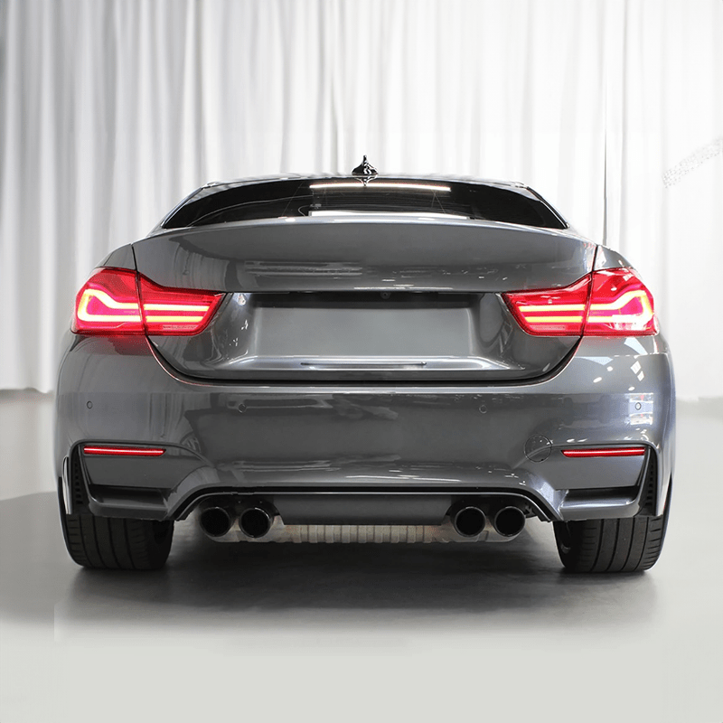 BMW M3/M4 (F80/F82/F83) OEM+ Rear Bumper Lower Reflector LED Replacement - EXL Design Reflector Kit