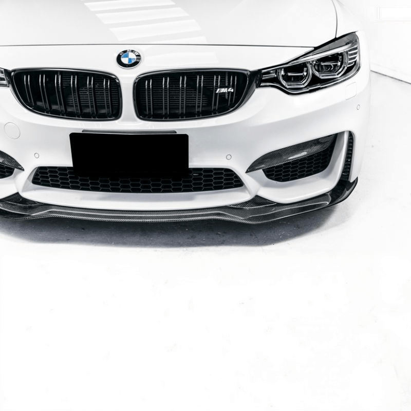 BMW M3/M4 (F80/F82/F83) PSM Style Carbon Fibre Front Lip - Twenty Two Tuning Front Lip
